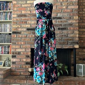 ELOGES Floral Summer Tube Dress